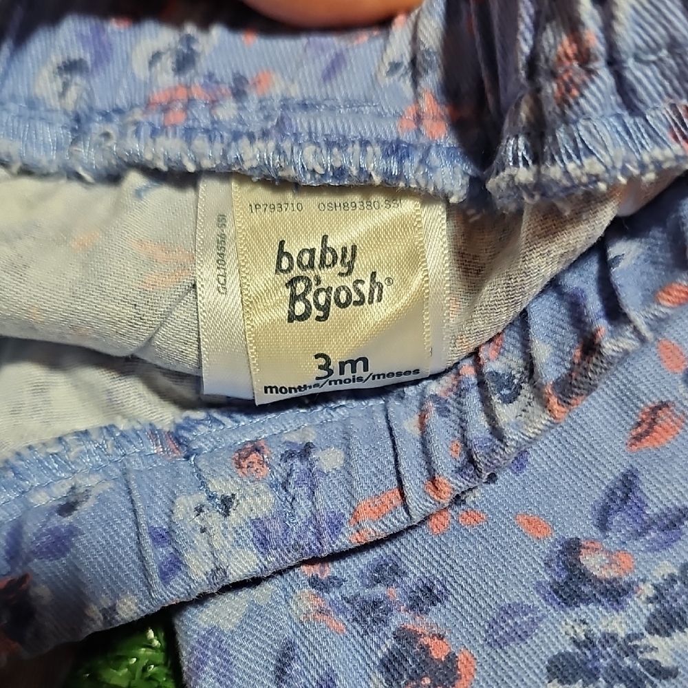 Floral Blue Kids Bottoms - Picture 3 of 5